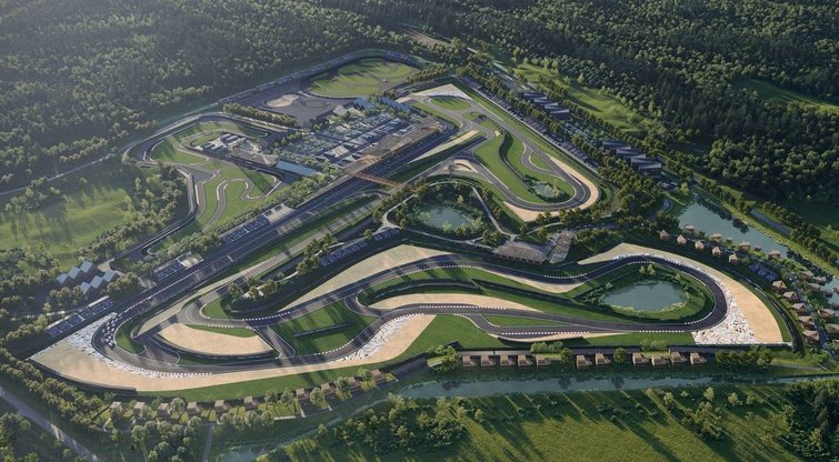 Jonavos rajone iškils moderniausias automobilių sporto kompleksas Baltijos šalyse