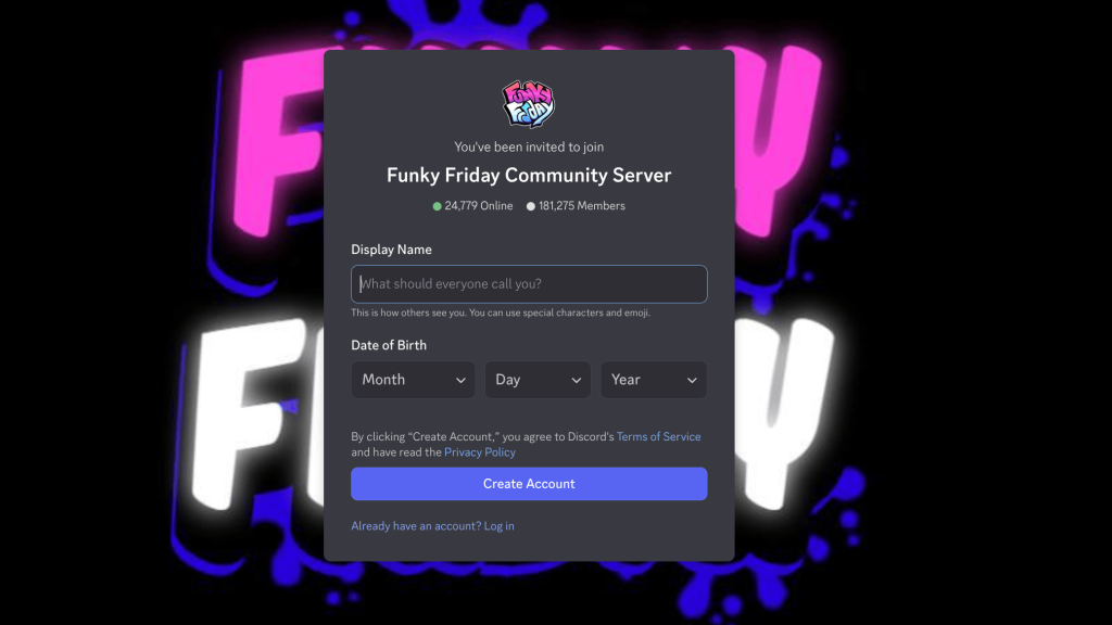 Discord kanalo vaizdas