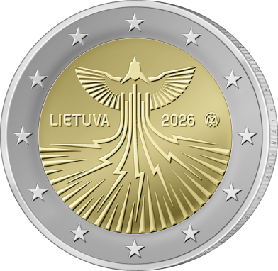 Lietuvos bankas išleidžia monetas pagalbos tarnyboms ir šalies energetinei nepriklausomybei