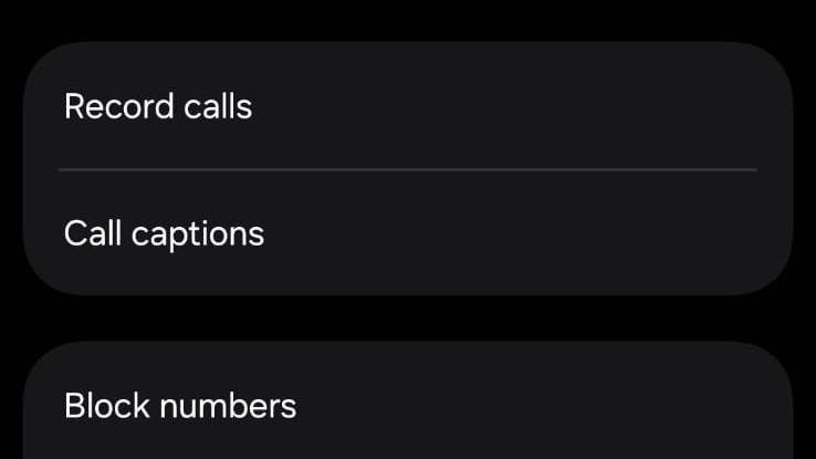 paveikslėlį Palieskite Įrašyti skambučius.