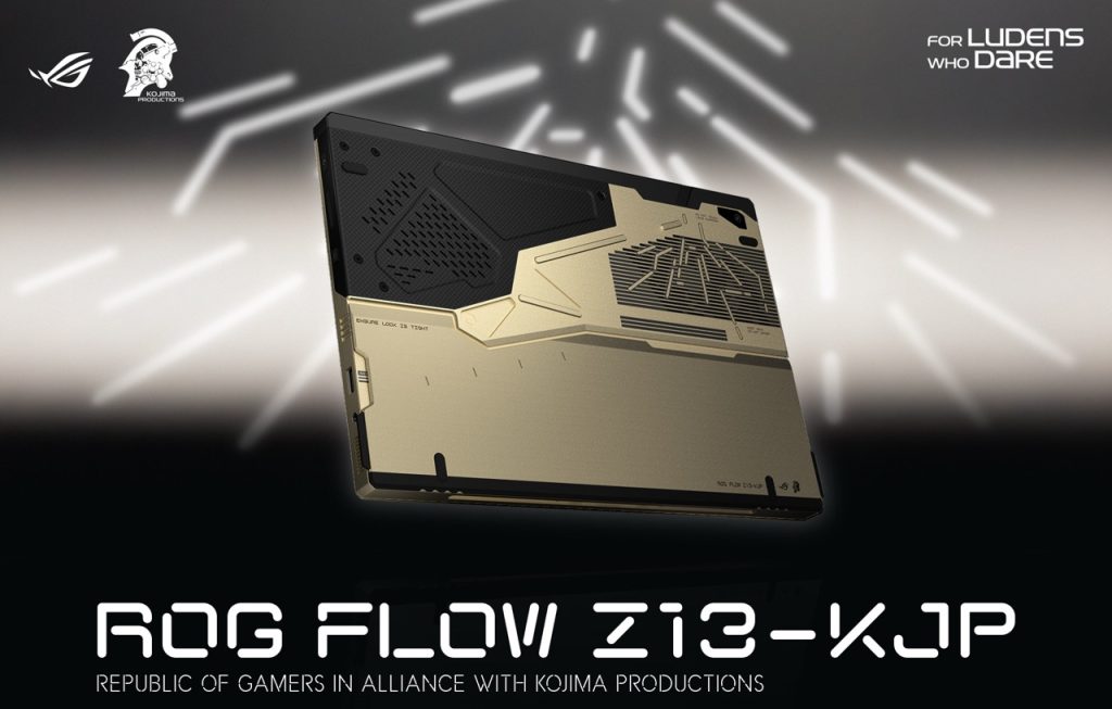 Asus ROG Flow Z13-KJP nugaros dizainas