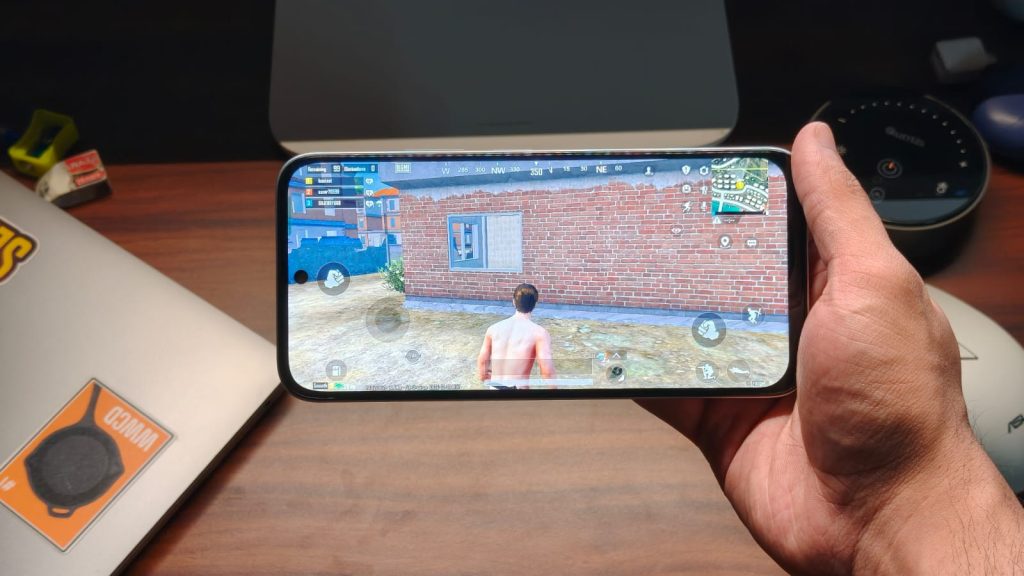 Asmuo, žaidžiantis BGMI