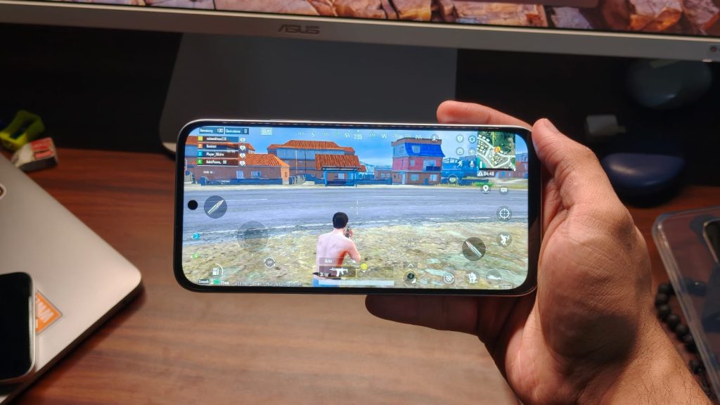 Asmuo, žaidžiantis BGMI