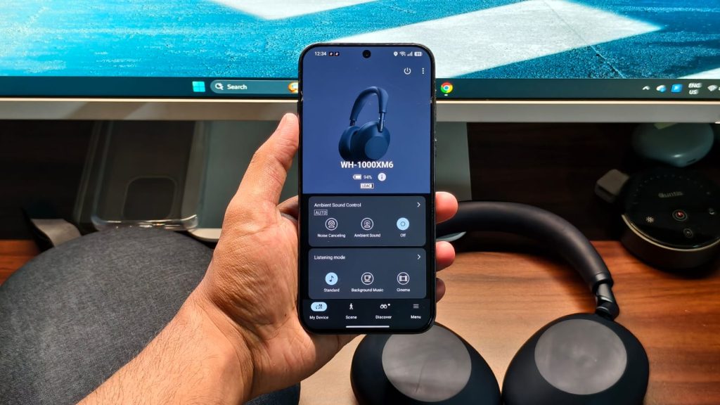 „Sony WH-1000XM6“ programa