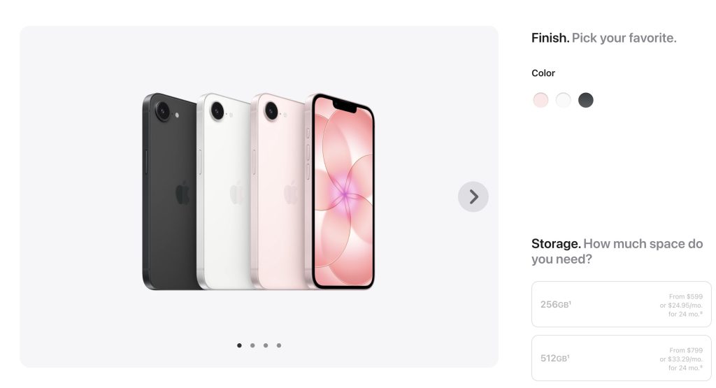 Išankstinio užsakymo puslapis