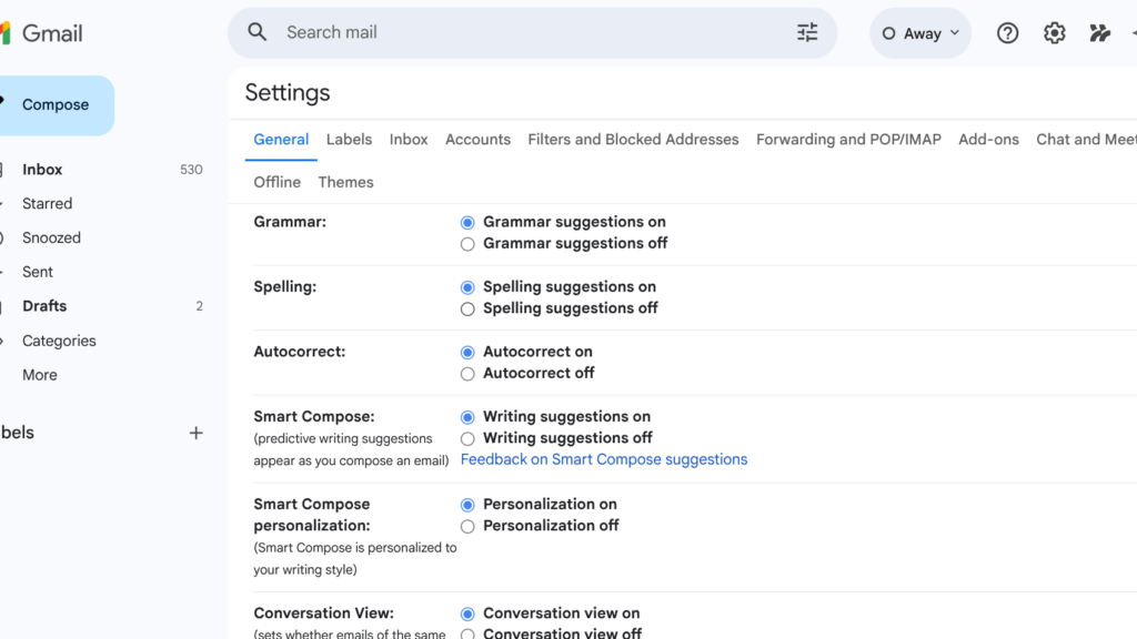 praneškite apie šlamštą, kad neleistumėte šlamšto perimti jūsų „Gmail“.