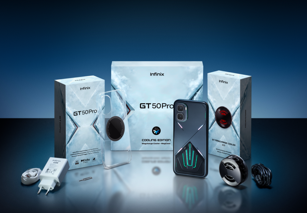 „Infinix GT 50 Pro“ išpakavimas